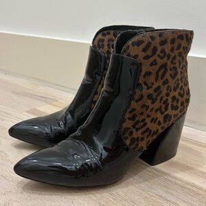 Jeffrey Campbell calf hair boots